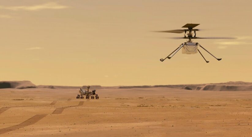 NASA plans for first Helicopter flight test on Mars