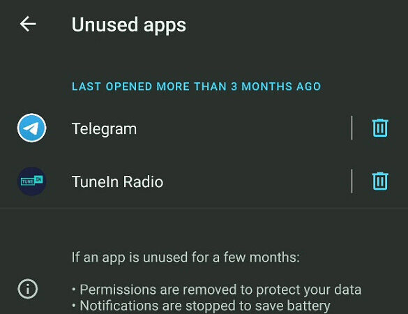 Android 12 could naturally clear up the trash your unused applications abandon