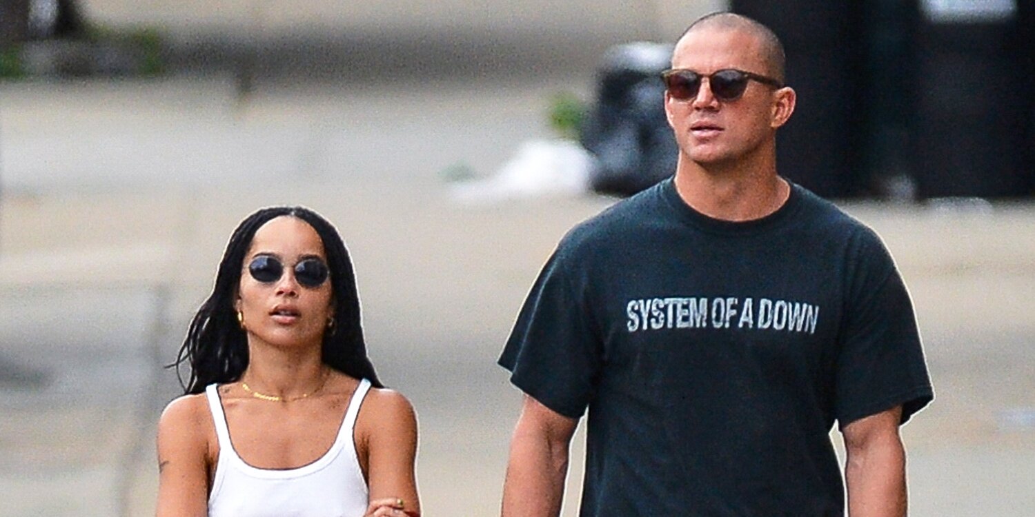 Channing Tatum and Zoë Kravitz step out for lunch in New York City