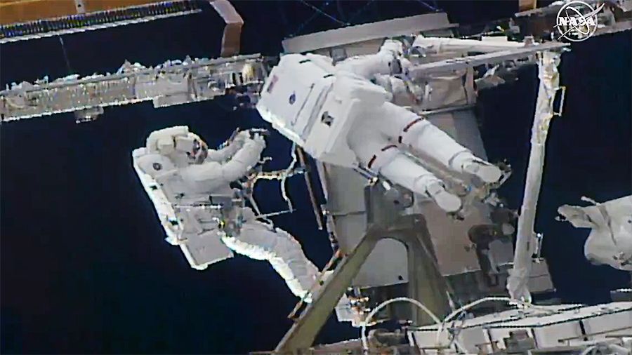 Nasa, Japanese astronauts to lead the fourth spacewalk to install new solar panels on ageing Space Station