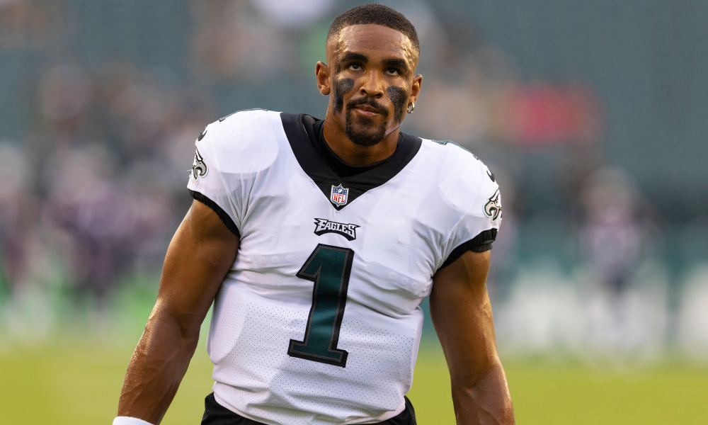 Eagles’ Jalen Hurts scratched versus New England Patriots because of stomach infection