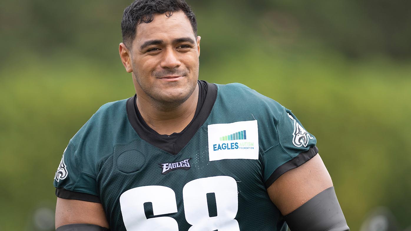 Australian offensive tackle Jordan Mailata wins NFL’s weekly award