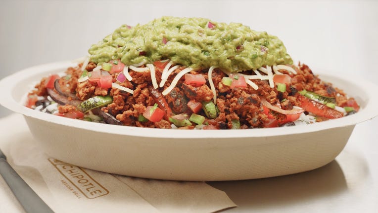 Chipotle Mexican Grill includes meatless chorizo on its menu for a limited time